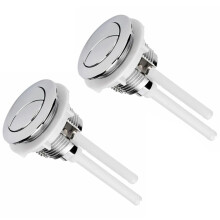 2 STUKS Toiletspoelknop Vervangt 38 Mm Dubbele Knopschakelaar Ronde Knop Toiletspoelknop