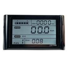 Ebike SW900 LCD Display Controle Elektrische Fiets Snelheidsmeter SM Plug Record Instrument Controle/Instelling 24-72V