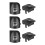 6X Window  Button Covers for   W203 W208 C Clk Class Front Left+Right Window  Repair Button Caps 1