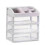 Cosmetic Desktop Storage Box Multi-Layer Drawer Dust-Proof Storage Simple Transparent Finishing Rack 1