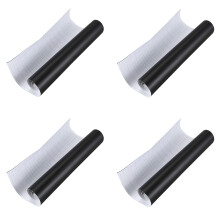 4Pcs 12X60 Inch Matte Black Vinyl Film Wrap Car DIY Sticker