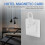 2X High Grade Hotel Magnetic Card   Saving  Insert Key for Power 6