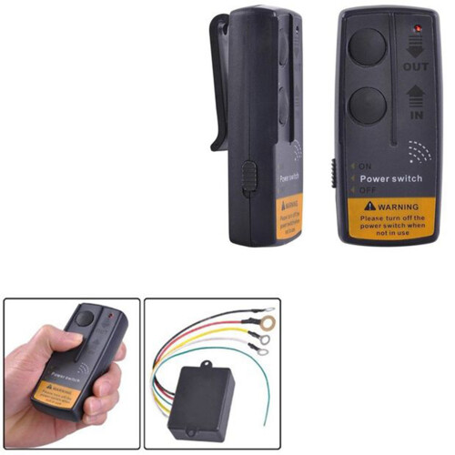 2X 12V Wireless Winch Remote Control Kit Handset for Car ATV SUV UTV Universal 1