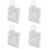 4X High Grade Hotel Magnetic Card   Saving  Insert Key for Power 1