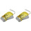 2X 3 LED Dynamo Wind  Flashlight Torch Light Hand Press Crank NR Camping 1
