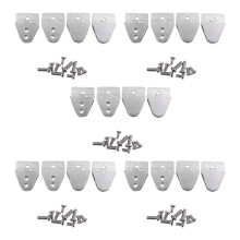 20 Stücke Upgrade Ersatz Teile Metall Hebe Lug RC Auto für 1/16 WPL B14 B24 B16 Lkw mit Schrauben Satz Zubehör