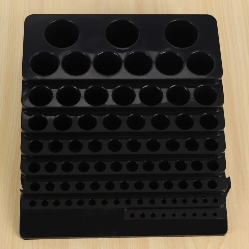 3X Drill Bit Storage Box Milling Cutter Saving Space Drill Finishing Holder Organizer Case Box 1