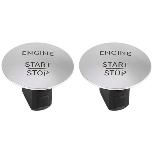 2X for - Push to Start Button Keyless Go Engine Start Stop Push Button