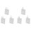 6X High Grade Hotel Magnetic Card   Saving  Insert Key for Power 1