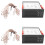 2X 220V/30A Digital Temperature Controller Rc-114M Thermostat Relay Output -30-300 Degree with Ntc Sensor 1