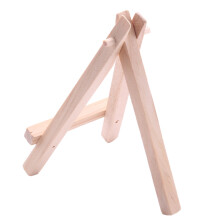24 Pack 5 Zoll Holz Display Staffelei Natur Holz Stativ Halter Ständer für Die Anzeige Von Kleinen Leinwänden und Fotos