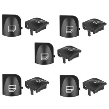 10X Window  Button Covers for   W203 W208 C Clk Class Front Left+Right Window