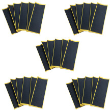 100St/Lot Svart GreppbräDedäCk Oskurna Tejpklistermärken Svarta Skumgrepptejpklistermärken 38mmx110mm