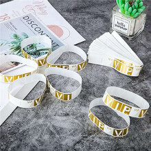 1000 Szt. Opaski VIP Lekkie Bransoletki Imprezowe Spersonalizowane Opaski na Nadgarstki Kolorowe Wodoodporne Opaski na Rękę