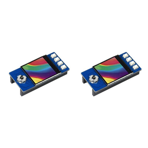 Waveshare 2X 1.3 Inch LCD Display for Raspberry Pi , IPS Screen Display Module, 65K RGB Colors, 240X240 Pixels