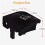 20X Window  Button Covers for   W203 W208 Front Left+Right Window  Repair Button Caps 10