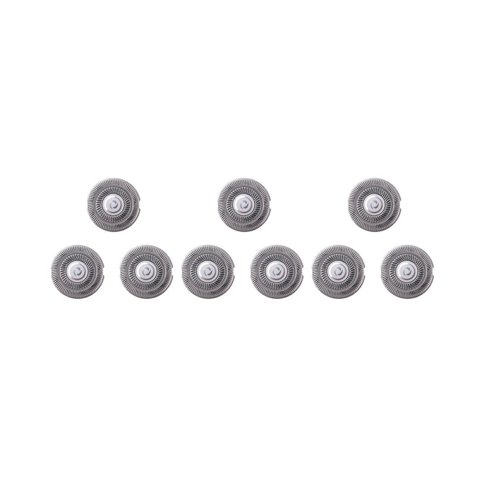 Silver 9Pcs Universal Fr6 Model Shaving Cutter Shaver Heads Shaving Replacement Blade