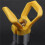 2Pc 20 Inch Airless Sprayer Paint Tool Extension Pole 50cm with Tip Guard Nozzle 3