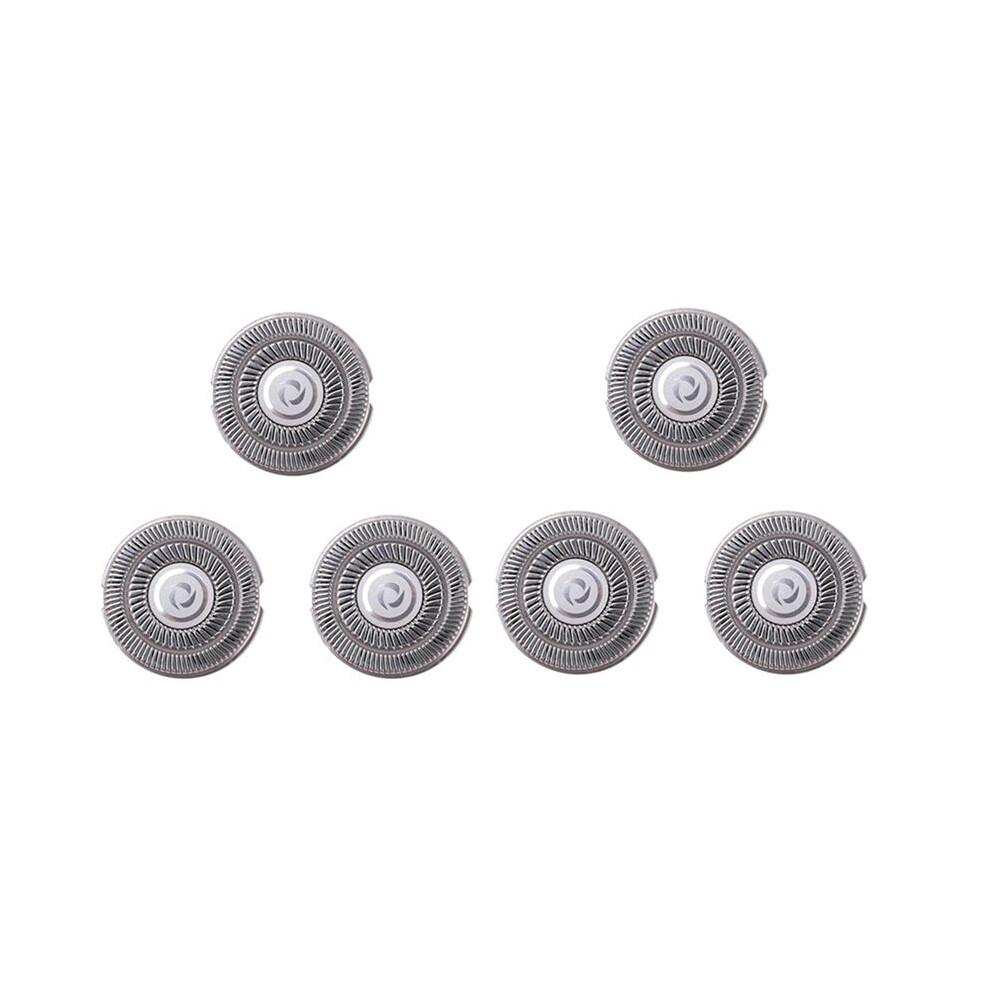 Silver 6Pcs Universal Fr6 Model Shaving Cutter Shaver Heads Shaving Replacement Blade