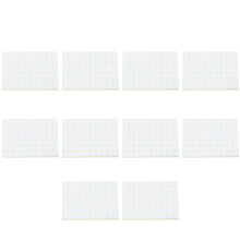 10X, 19mm Circles Round Code Stickers Self Adhesive Sticky Labels White
