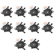 10X Fuel Pump for  17HP-25  Small Engine Lawn Mower Tractor, with Fuel Filter for   Briggs