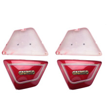 2 Pair Right & Left Frame Side Covers Panels for Motorcycle Parts Gn 250 Gn250 Gn250 Motorcycle Parts Red