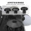 Metal Joystick Kit for PS5  Game Console Joystick Back Paddles Triggers Buttons for PS5 Dualsense Controller B 3
