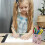 A4 LED Light Board, 3 Level Dimmable Brightness USB Power Crafts Light Table for Tracing, Light Drawing Sketch Pad 4