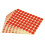 3 Set 19mm Circles Round Code Stickers Self Adhesive Sticky Labels Red 3