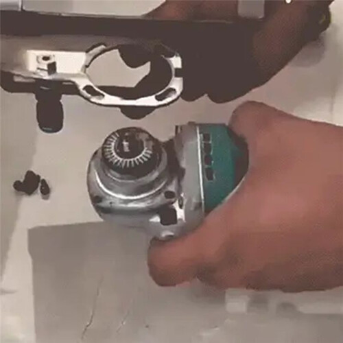 100 Type Angle Grinder Stand for Tile 45 Chamfer Cutting Metal Ceramic Tile Chamfering Frame Portable Chamferer Tools A 2