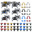 Metal Joystick Kit for PS5  Game Console Joystick Back Paddles Triggers Buttons for PS5 Dualsense Controller B 2