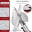 Multi Angle Miter Shears Miter Scissors for Soft-Wood Plastic PVC Moulding Shoe Molding Angular Trim Cutter Tool 4