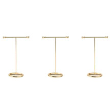 3X Jewelry Display Stand Display Stand Earring Stand Earring Stand Necklace Storage Jewelry-()