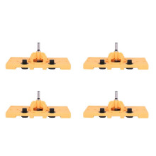 4 set 35MM Cup Style Hinge Boring Jig Drill Guide Set Door Hole Template for Tool