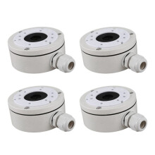 4X Bracket -1280ZJ-XS for -2CD2042WD-I -2CD2085FWD-I IP Camera Wall Mountfor Security Cameras Junction Box