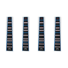 4X Violine Finger Guide / Griffbrett Aufkleber Bundführung Label Finger Chart für Größe 4/4