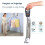 Compact Clothes Rack Retractable Clothes Drying Rack with Storage Bag Stable Design for High Load-Bearing Capacity 7