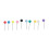 Map Tacks Push Pins Plastic  with Steel Point, 4mm, 5000 Pieces 4