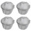 4X Extra Large Stainless Steel Twist Lock Mesh Tea  Tea Infuser with Hook Chain 1