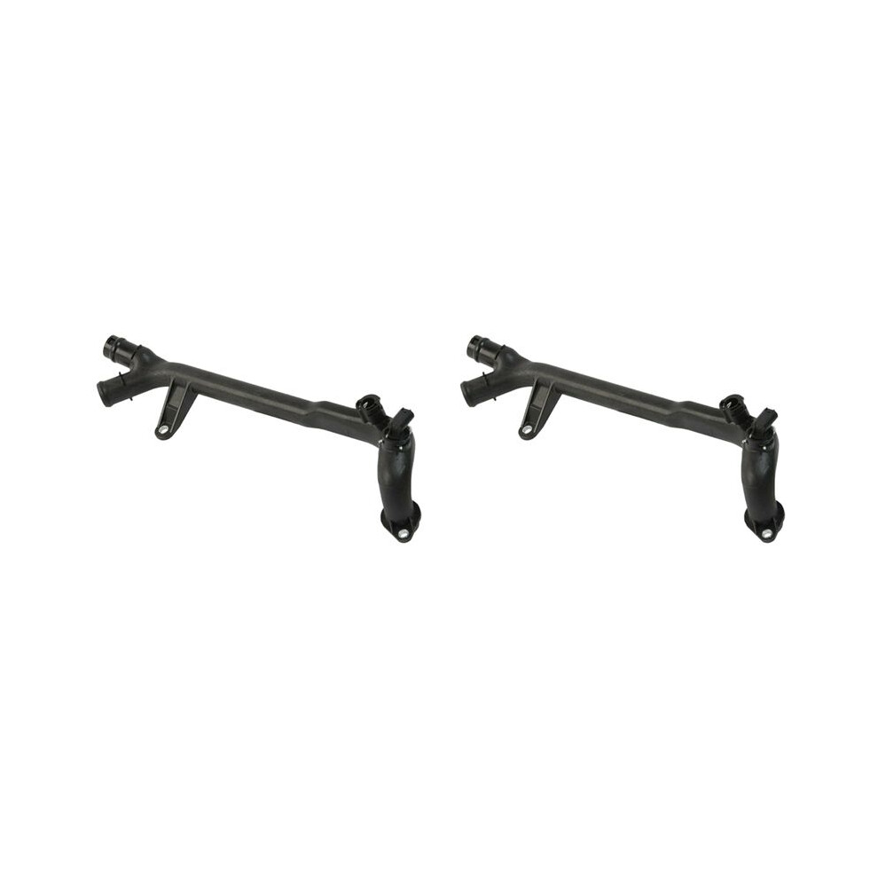 2X Water Pipe Oil Cooler To Cylinder For - W203 C230 2712001552 4713838471817