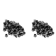 100 Pièces Oeillets pour Bricolage Kydex Gaine 6mm Rivet Pièces D'Outils à Main Oeillet Trou Perforateur Trousse à Outils