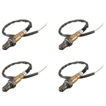 4X 4 Wire Universal Gas O2 Oxygen Sensor Lambda O2 Sensor 0258986602 0258986507 for -