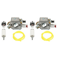 2X Carburetor for 340 345 346 350 353 Chain Saw Rep 503283208 Zama Carburetor