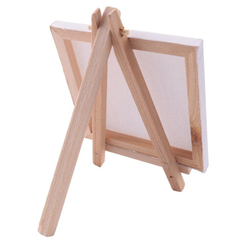 40 Set Artists  Canvas Set Painting  DIY Drawing Small Table Easel Gift