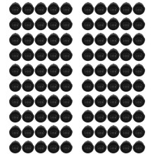 100 Pz x  / OFF /  3 Posizione SPDT Rotondo Barca Interruttore A Bilanciere 6A / 250V 10A / 125V AC