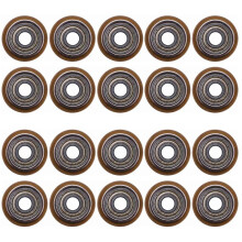 20X Titanium-Beschichtung Hartmetall Keramik Fliese Schneidrad Ersatz 22X6X6mm Messing Ton