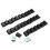 60X Cable Holder Cable Clip Cable Clamp Self-Adhesive Black 3