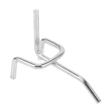 200Pcs Durable Carbon Steel Practical Pegboard Hooks Garage Workshop Storage Garage Work Shop Display Hanging Tool