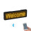 2X  LED Name Badge Rechargeable Light Sign DIY Programmable Scrolling Message Board Display LED,Type 5 5