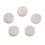 Weisse Perlmuttschale Dot Fret Inlay Maker 6mm (Packung mit 60) 3